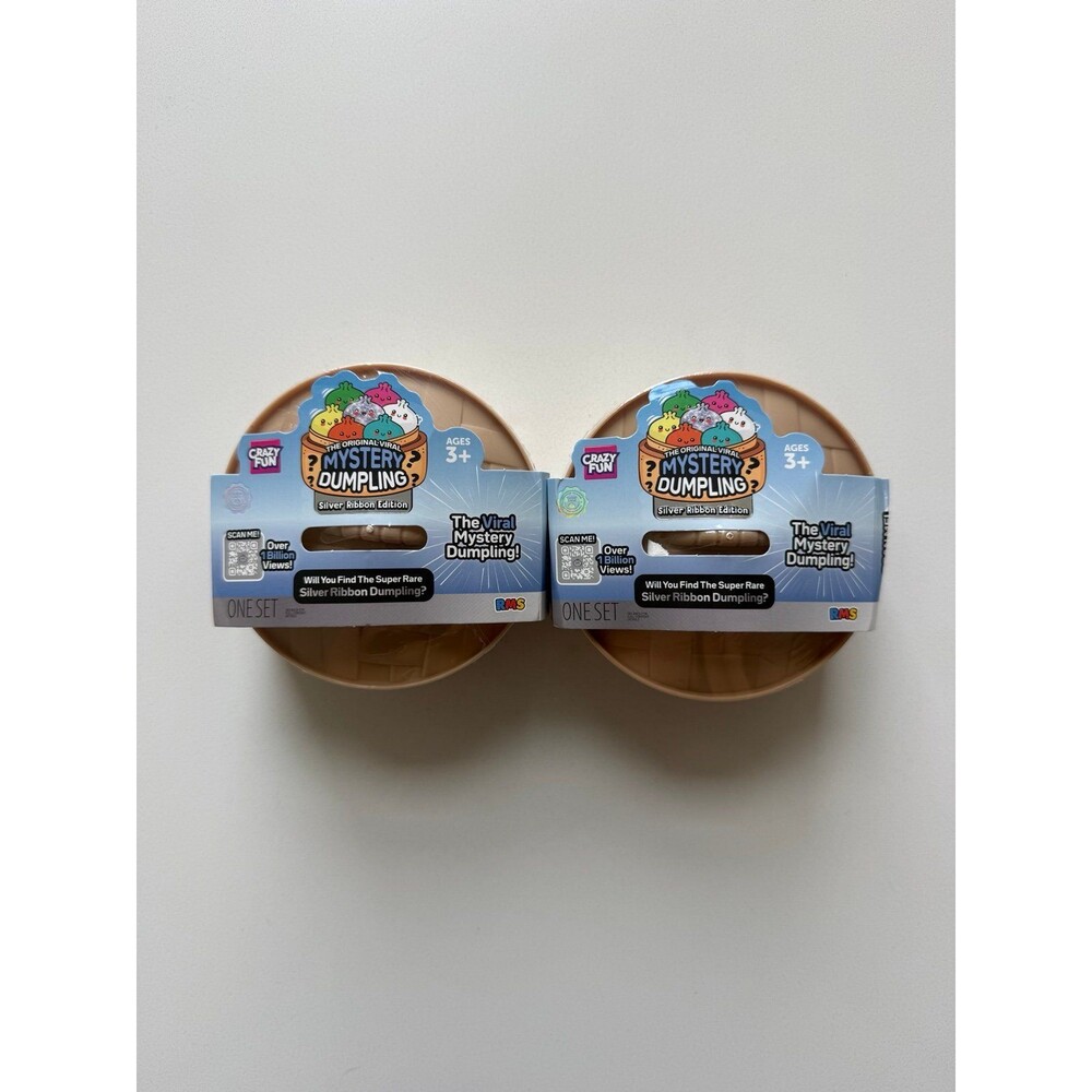 Lot of 2 RMS Mystery Dumpling Silver Ribbon Edition Sealed